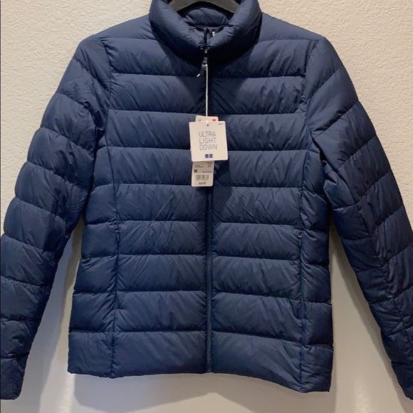 Light down jacket (navy) - Picture 6 of 8